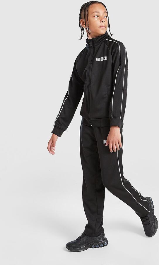 Hoodrich Prosper Poly Tracksuit Junior Zwart Kind Zwart