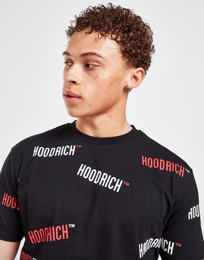 Hoodrich Repro T-Shirt Zwart- Heren Zwart