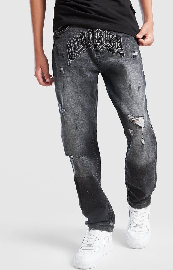 Hoodrich Ritual Denim Jeans Junior Zwart Kind Zwart