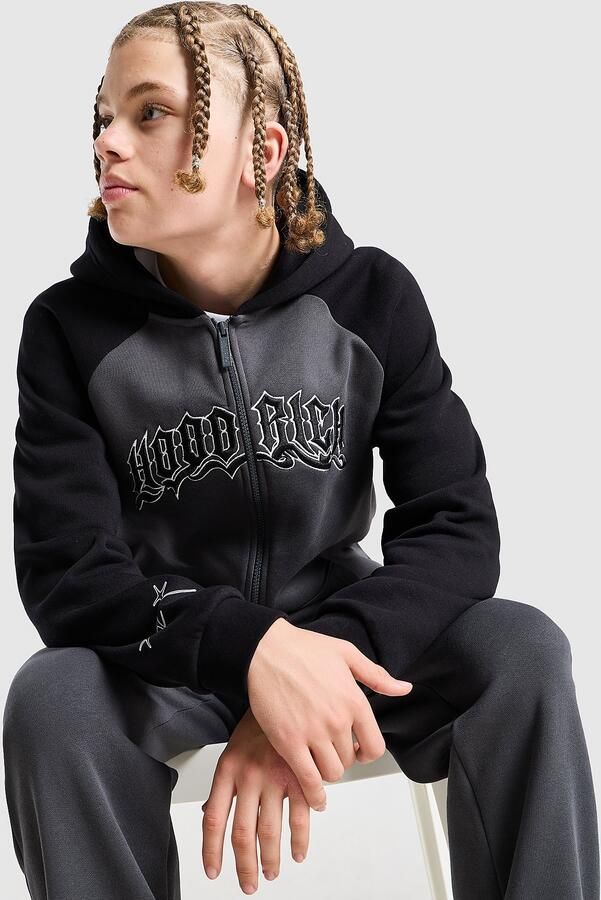 Hoodrich Ritual v3 Full Zip Hoodie Junior Grijs Kind Grijs