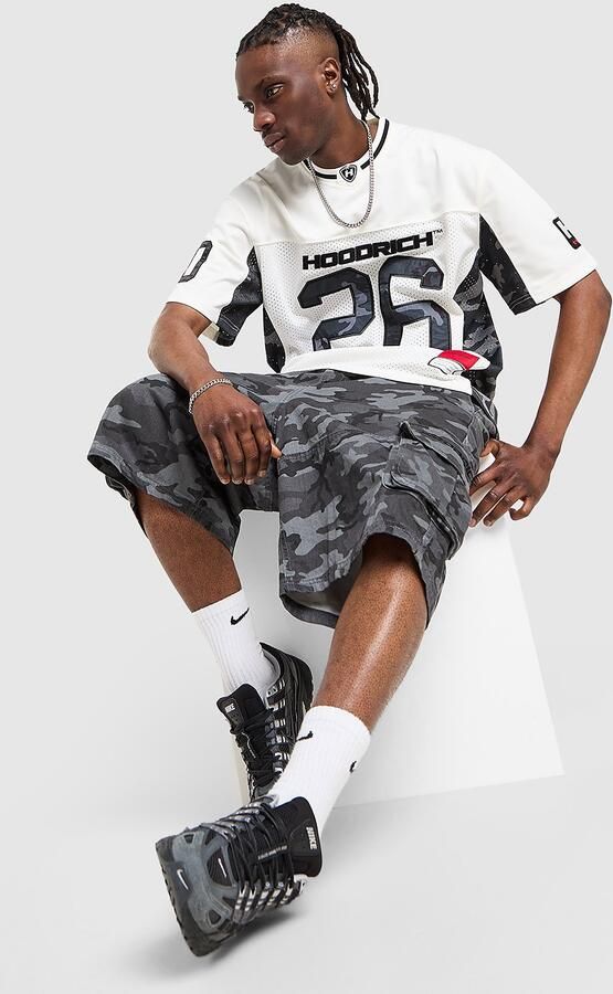 Hoodrich Ryder Camo Cargo Shorts Grijs- Heren Grijs