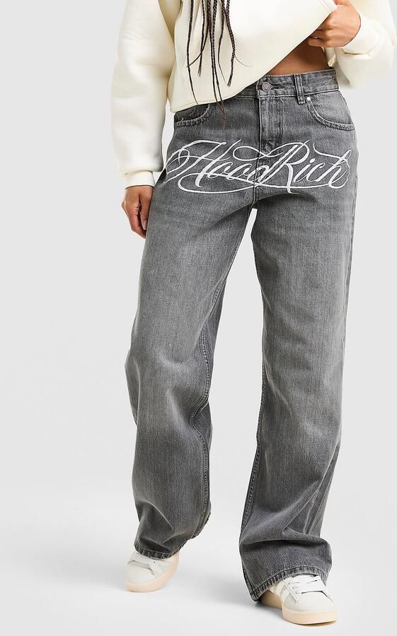 Hoodrich Solace Jeans Grijs- Dames Grijs