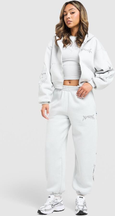 Hoodrich Spark Oversized Joggers Grijs- Dames Grijs