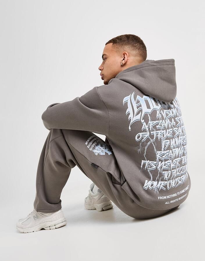 Hoodrich Tornado Hoodie Grijs- Heren Grijs