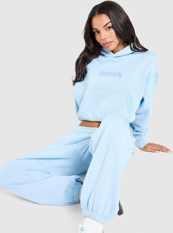 Hoodrich Totum Boxy Hoodie Blauw- Dames Blauw