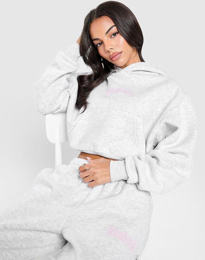 Hoodrich Totum Boxy Hoodie Roze- Dames Roze