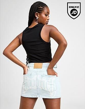 Hoodrich Totum Denim Skirt Blue- Dames Blue