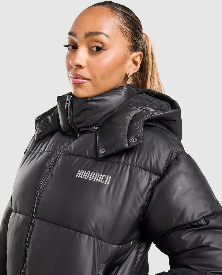 Hoodrich Valais Padded Jacket Zwart- Dames Zwart