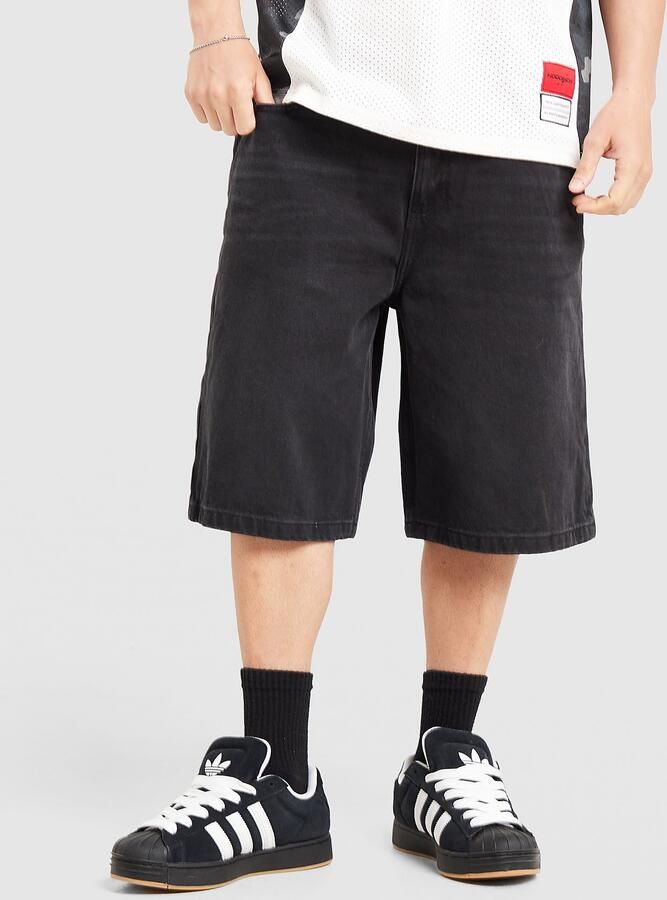 Hoodrich Varsity Jorts Zwart- Heren Zwart