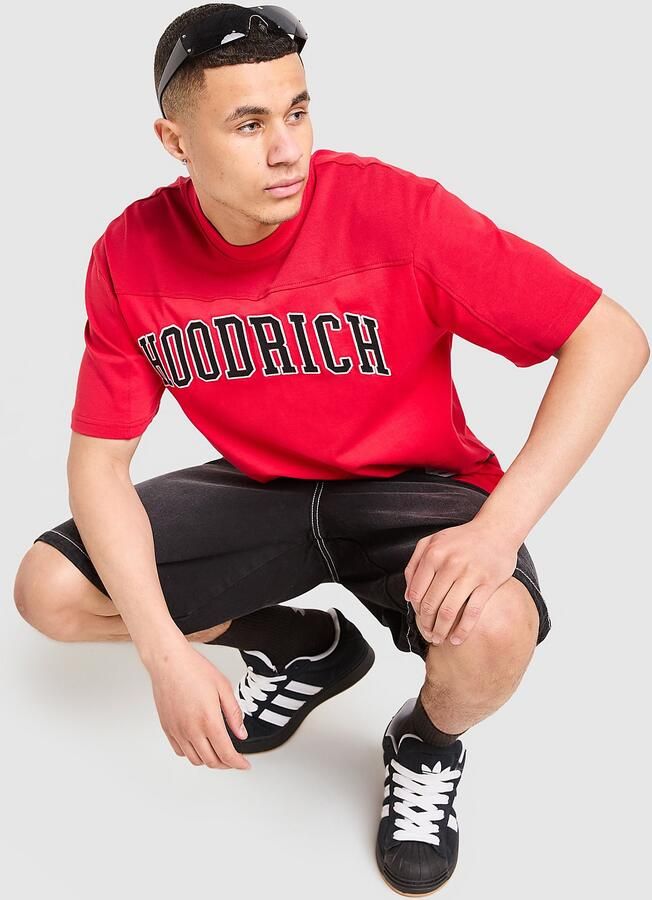 Hoodrich Varsity T-Shirt Rood- Heren Rood