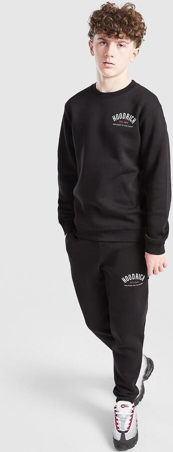 Hoodrich Volcano Tracksuit Junior Zwart Kind Zwart