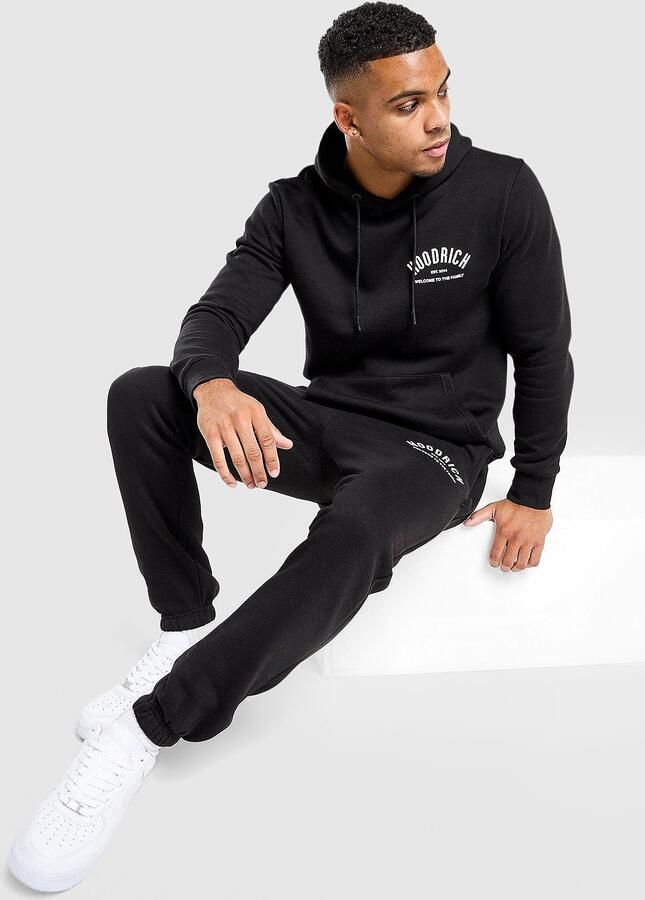 Hoodrich Volcano Tracksuit Zwart- Heren Zwart