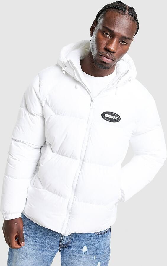 Hoodrich Volt Puffer Jacket Wit- Heren Wit