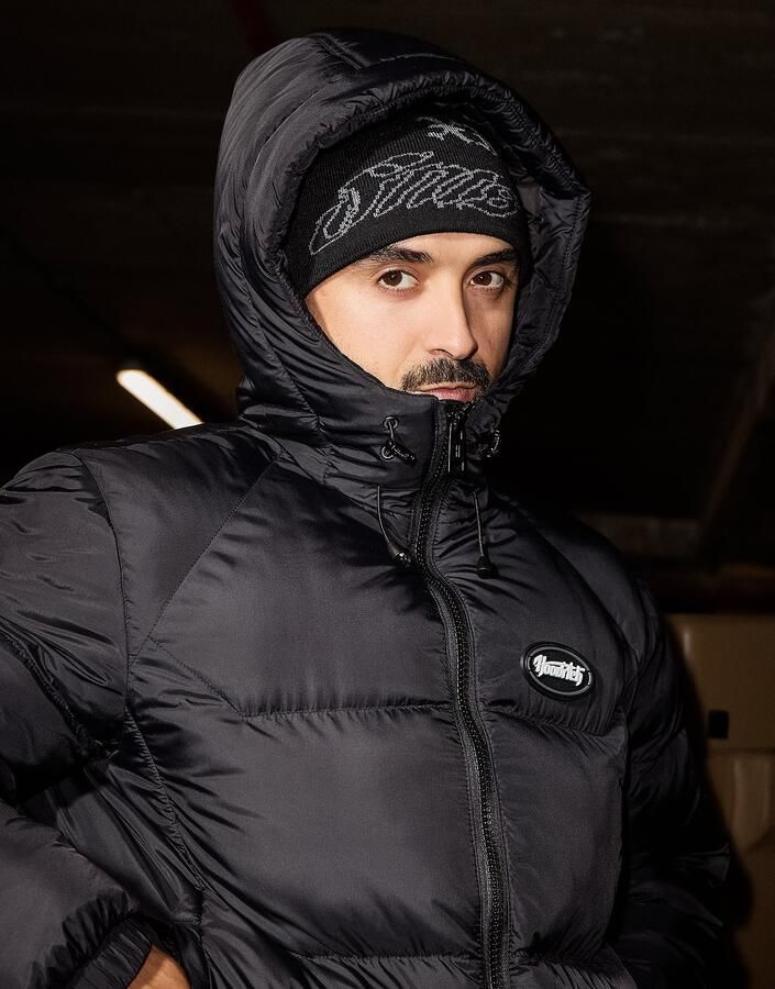 Hoodrich Volt Puffer Jacket Zwart- Heren Zwart