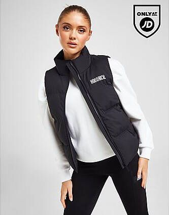 Hoodrich Puffer Gilet Black- Dames