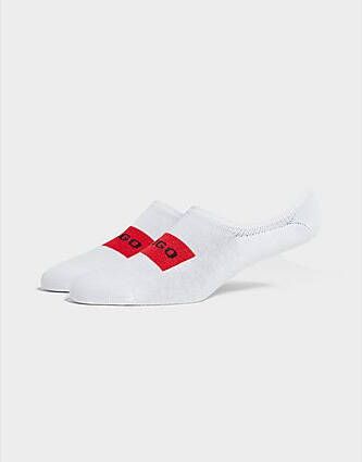 HUGO 2-Pack Low Cut Label Socks White- Dames