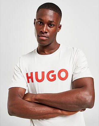 HUGO Dulivio T-Shirt White- Heren