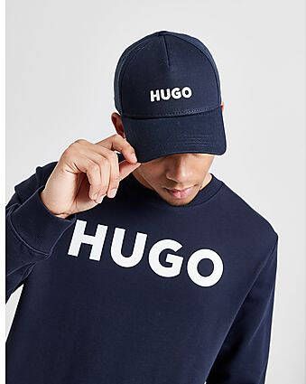 HUGO Logo Cap Blue- Heren