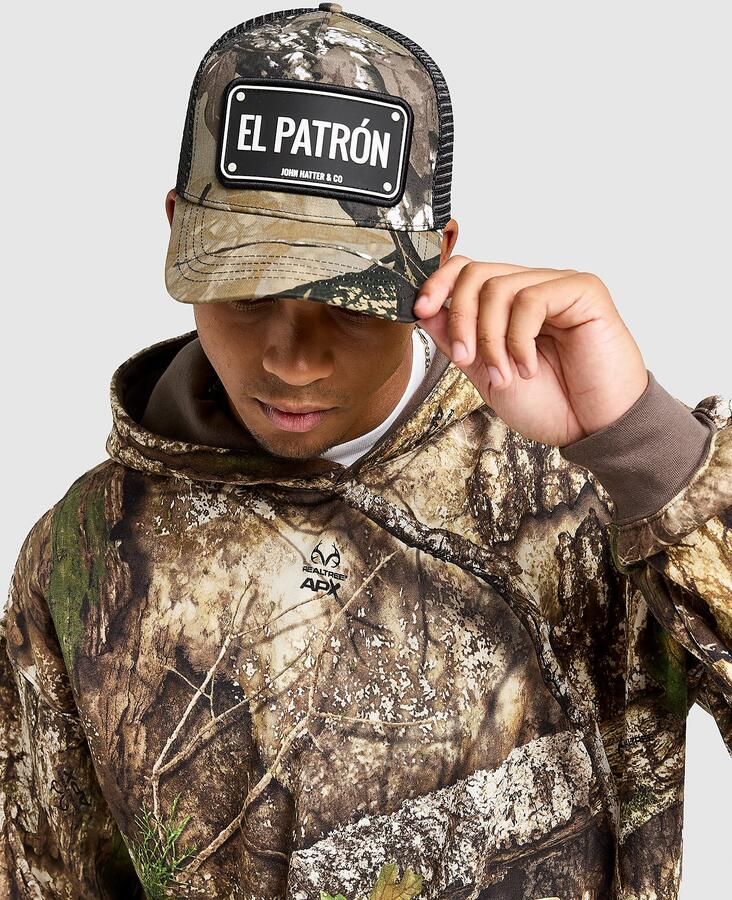 John Hatter & Co El Patron Rubber Trucker Cap Groen- Dames Groen