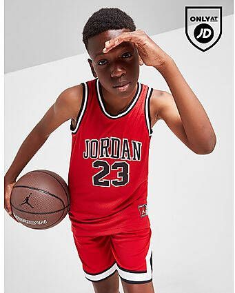 Jordan 23 Mesh Vest Junior Red Kind