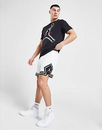 Jordan Diamond Shorts White- Heren