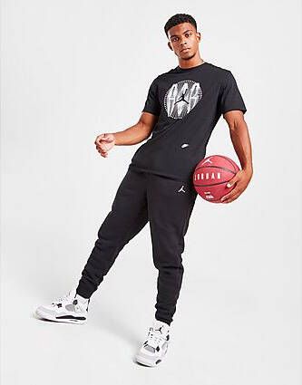 Jordan Essential Fleecebroek voor heren Black Black White- Heren