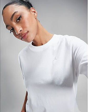 Jordan Essential T-Shirt Dames White- Dames