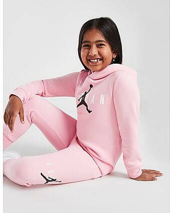 Jordan ' Essential Hoodie Tracksuit Children Pink