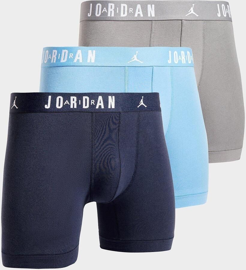 Jordan 3-Pack Boxers Blauw- Heren Blauw