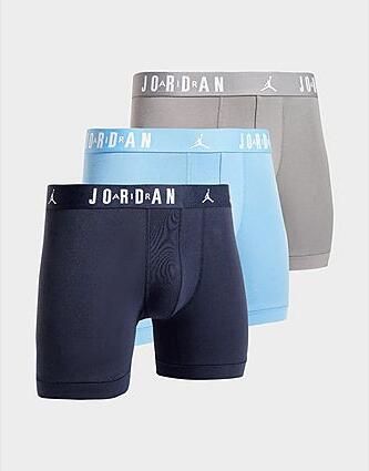 Jordan 3-Pack Boxers Blauw- Heren Blauw - Foto 2