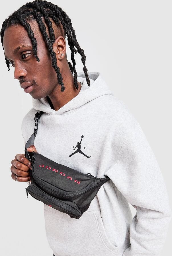 Jordan Air Crossbody Bag Zwart- Dames Zwart