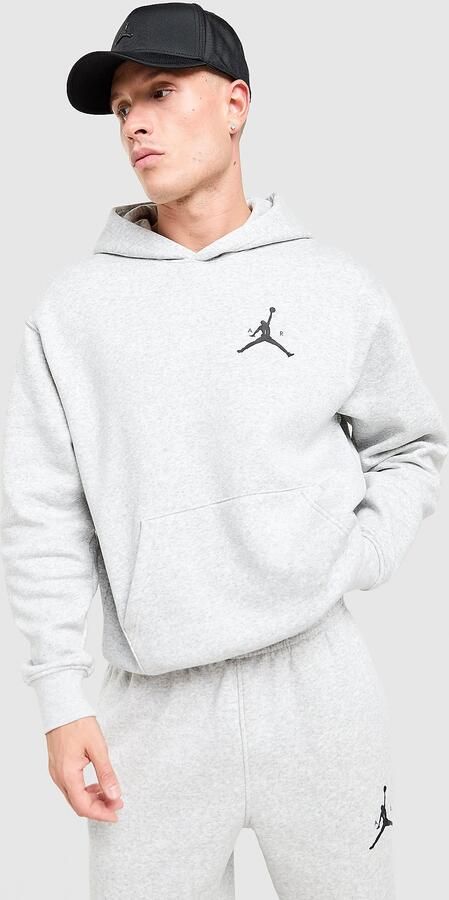 Jordan Air Fleece Hoodie Grijs- Heren Grijs