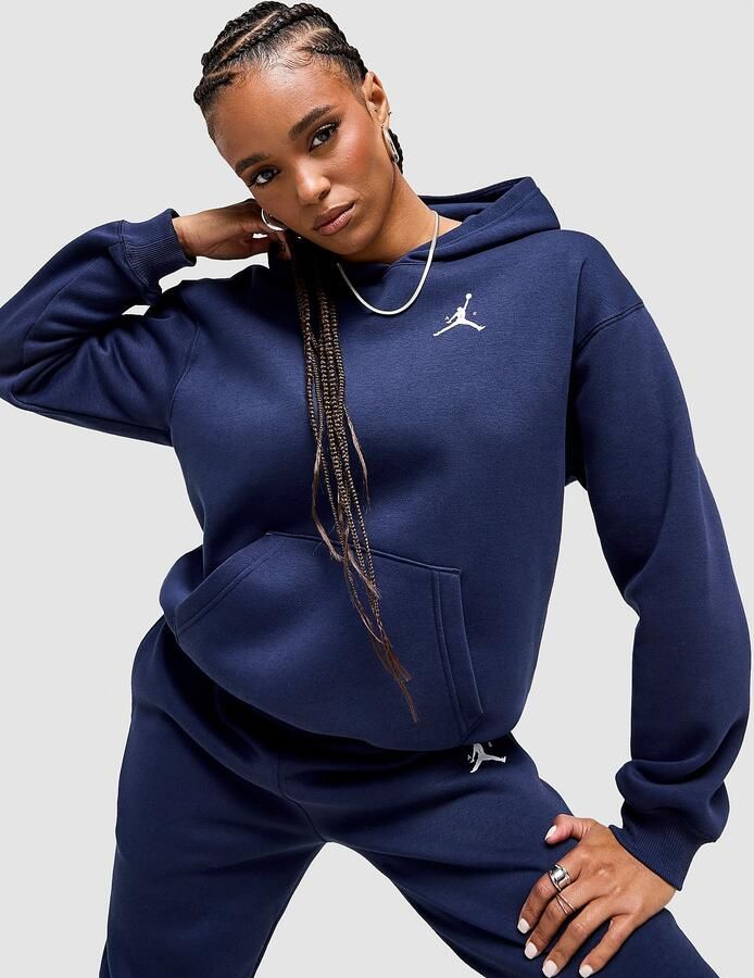 Jordan Air Hoodie Blauw- Dames Blauw