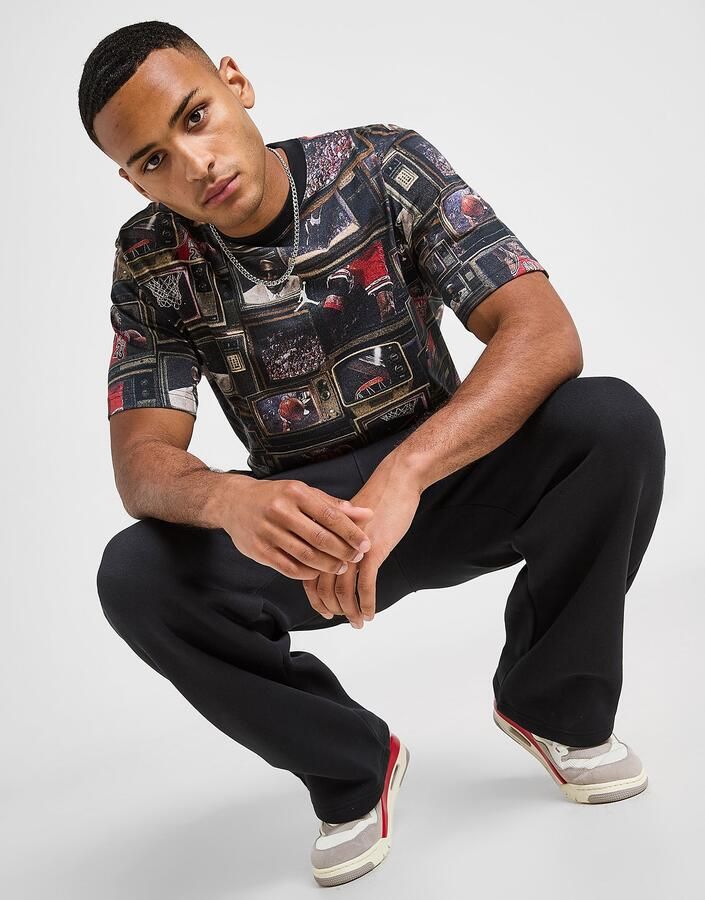 Jordan Brooklyn All-Over-Print T-Shirt Men T-Shirts & Polo's multicolor Maat XL Kleding - Foto 4