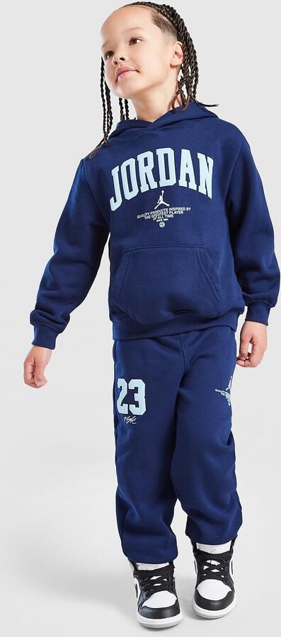 Jordan Arc Jump Overhead Tracksuit Children Blauw Kind Blauw