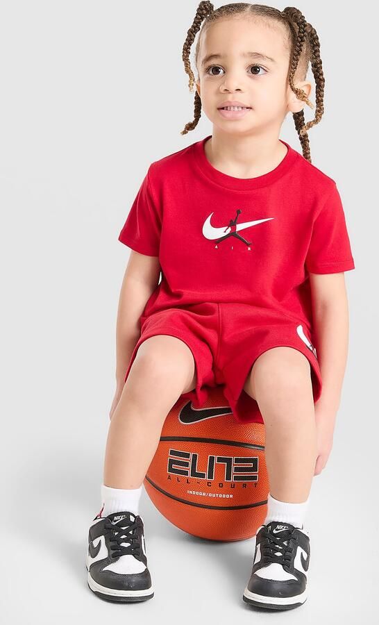 Jordan Beyond The Arc T-Shirt Shorts Set Infant Rood