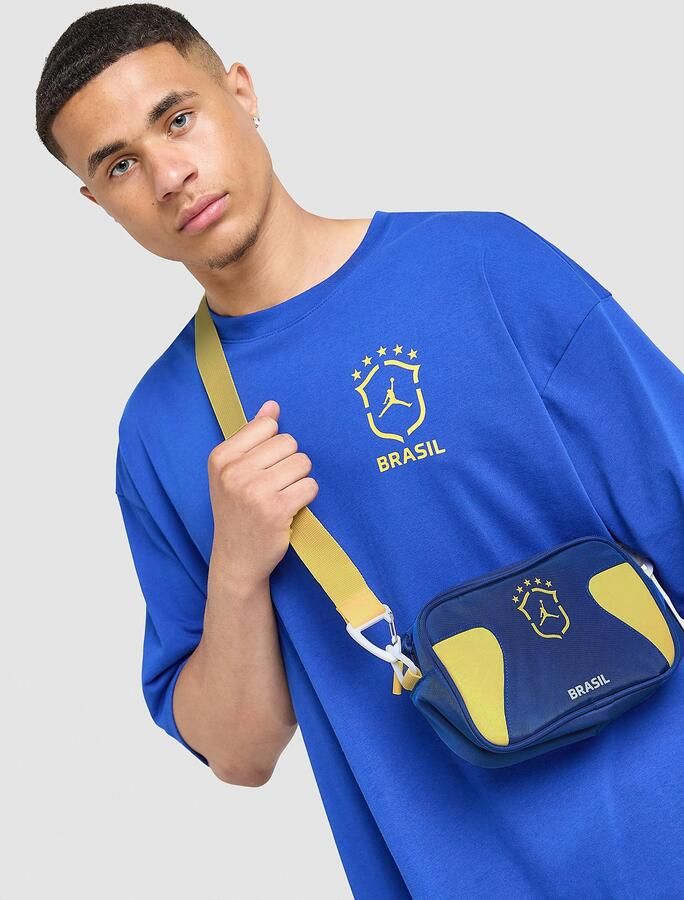 Jordan Brazil Camera Bag Blauw- Dames Blauw