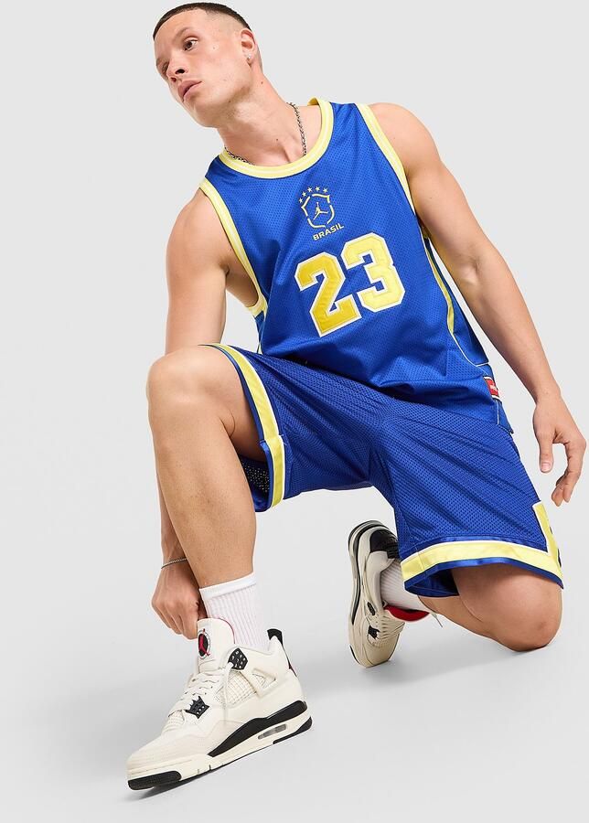 Jordan Brazil Jersey Blauw- Heren Blauw