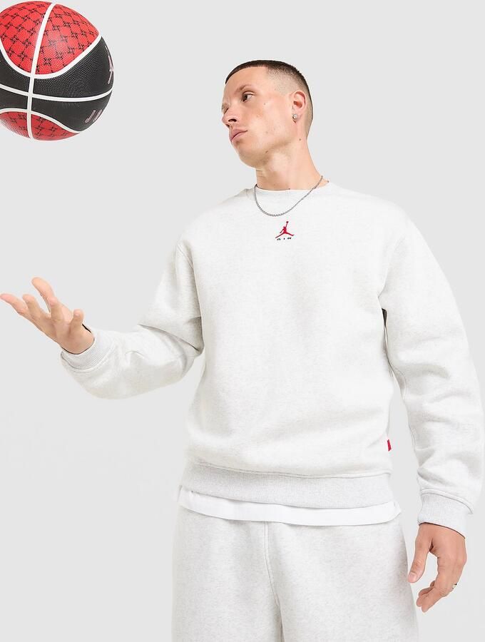Jordan Brooklyn Crew Sweatshirt Grijs- Heren Grijs