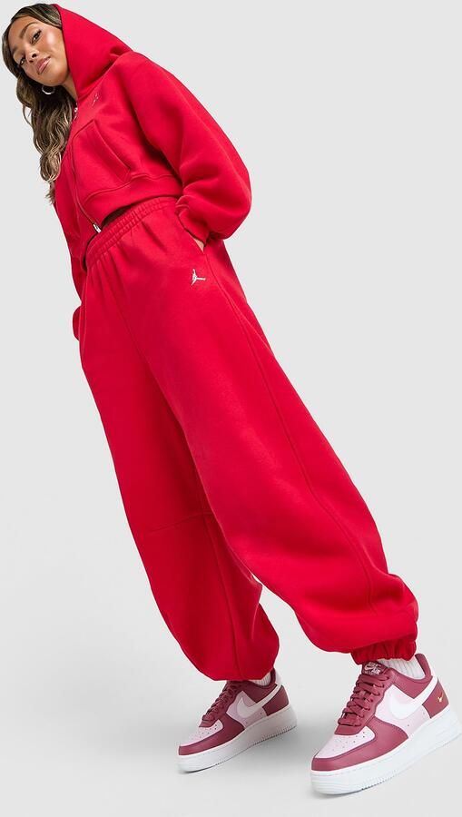 Jordan Brooklyn Cuffed Joggers Rood- Dames Rood