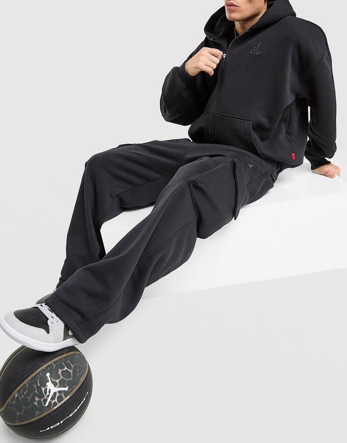 Jordan Brooklyn Oversized Cargo Pants Zwart- Heren Zwart