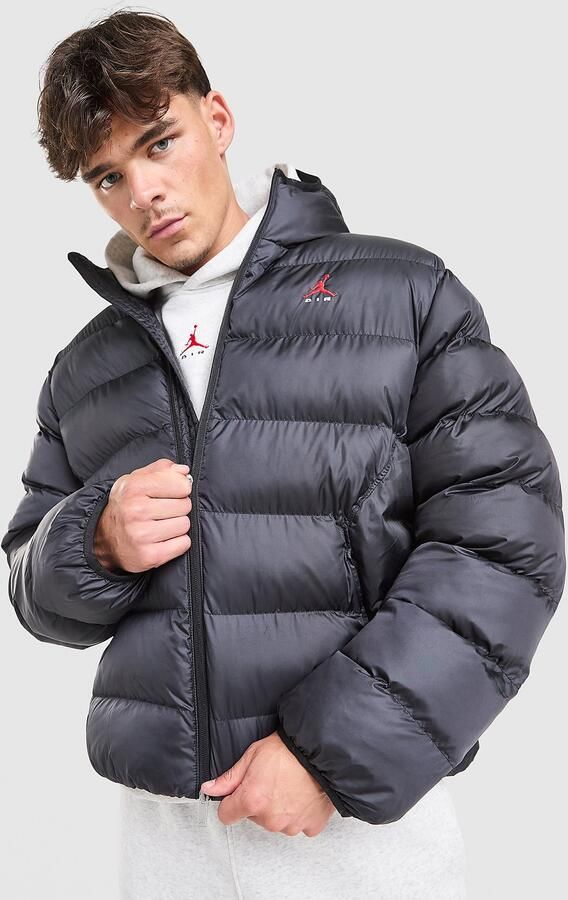 Jordan Brooklyn Puffer Jacket Zwart- Heren Zwart