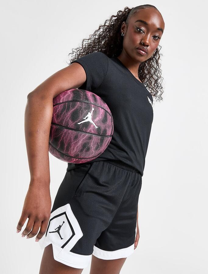 Jordan Diamond sshorts (10 cm) Sport Zwart