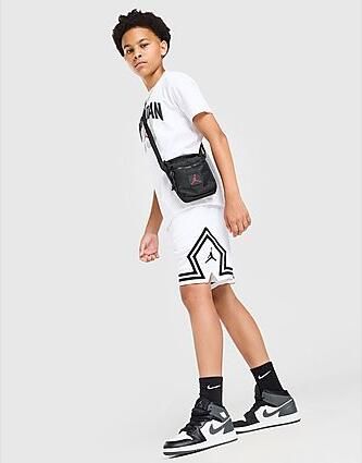 Jordan Diamond Shorts Junior White