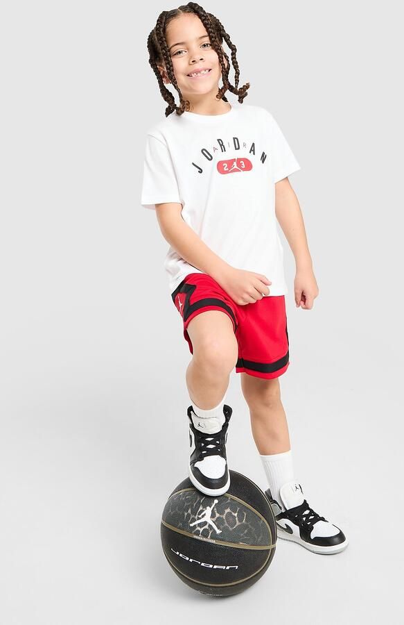 Jordan Diamond T-Shirt Shorts Children Wit