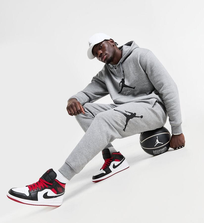 Jordan Fleece Joggers Grijs- Heren Grijs