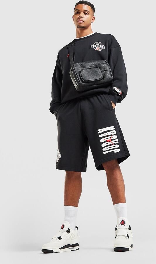 Jordan Globe Shorts Zwart- Heren Zwart