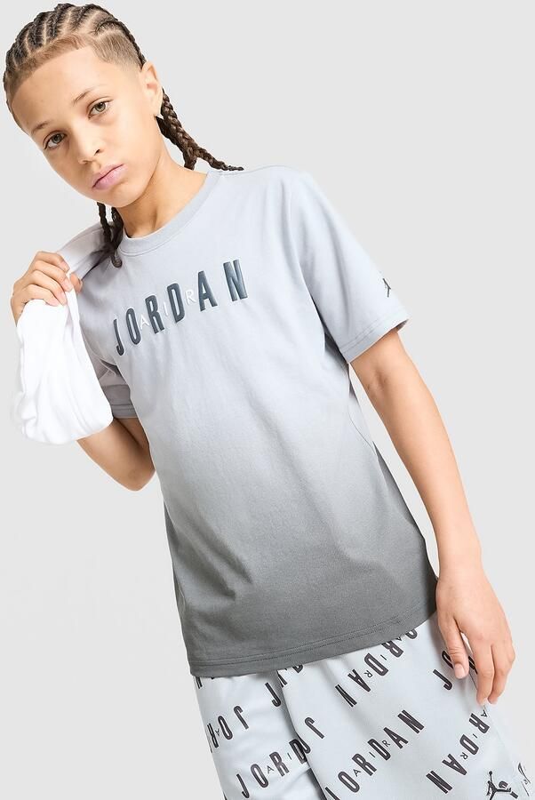 Jordan Gradient T-Shirt Junior Grijs Kind Grijs