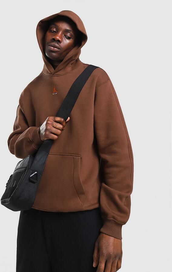 Jordan Herenhoodie Brooklyn Bruin- Heren Bruin