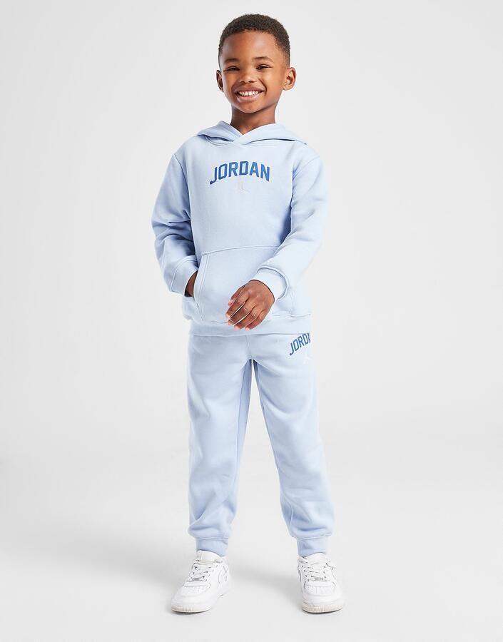 Jordan Heritage 23 Hoodie Joggers Set Children Blauw